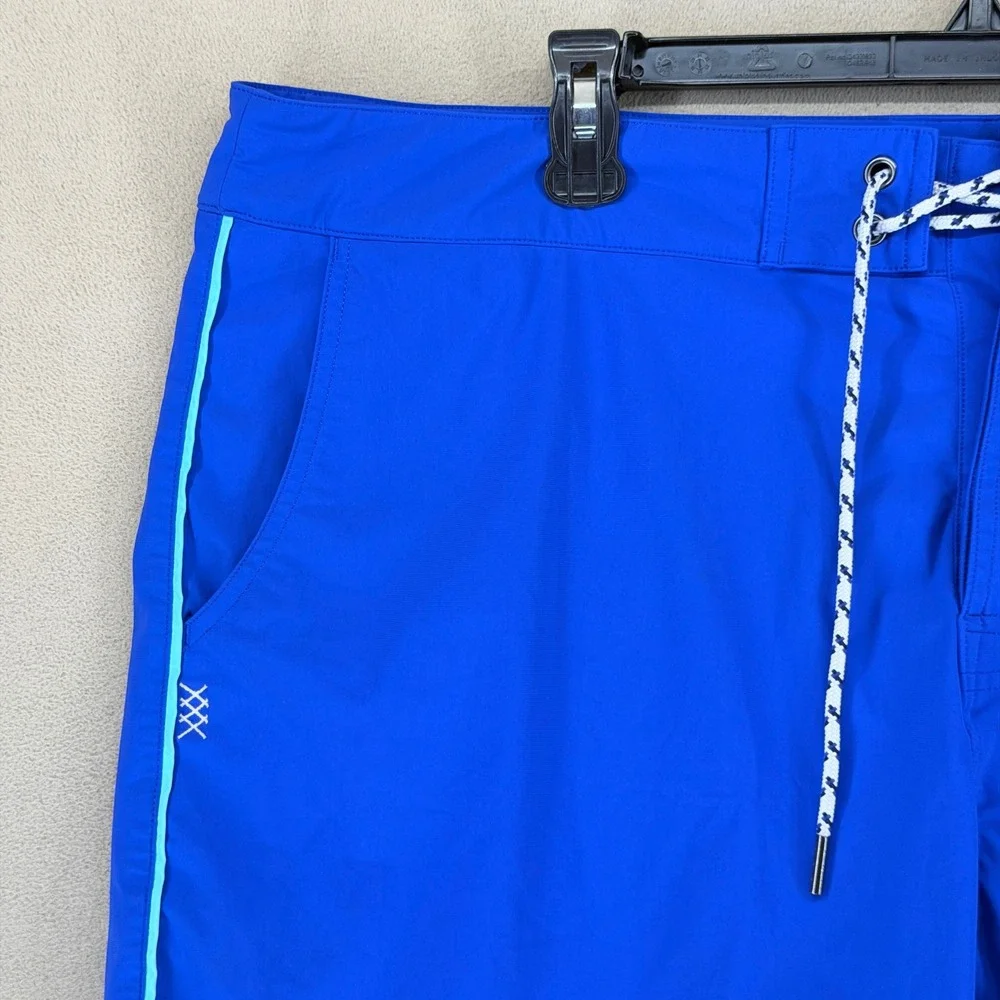 RHONE‎ Mens Size 40 Blue Swim Trunks Shorts Board Shorts Fall 2019 Style 100135